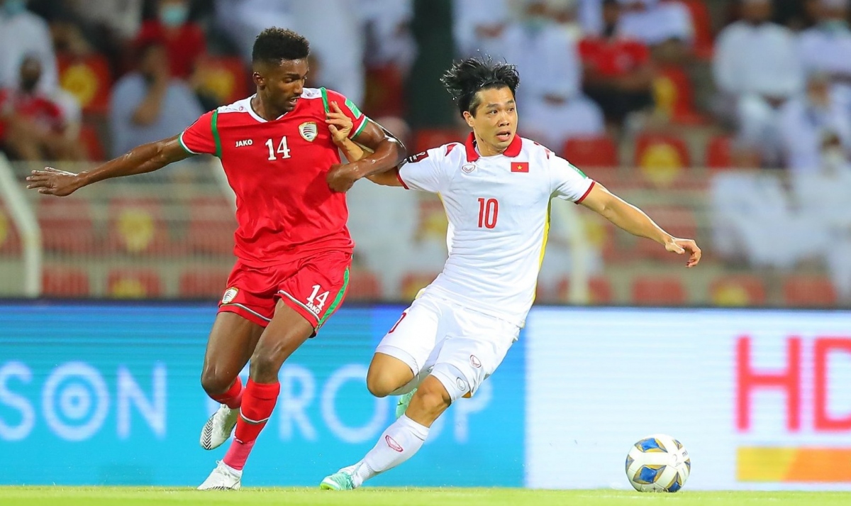 Thua ngược Oman, ĐT Việt Nam vẫn chưa có điểm ở vòng loại thứ ba World Cup 2022